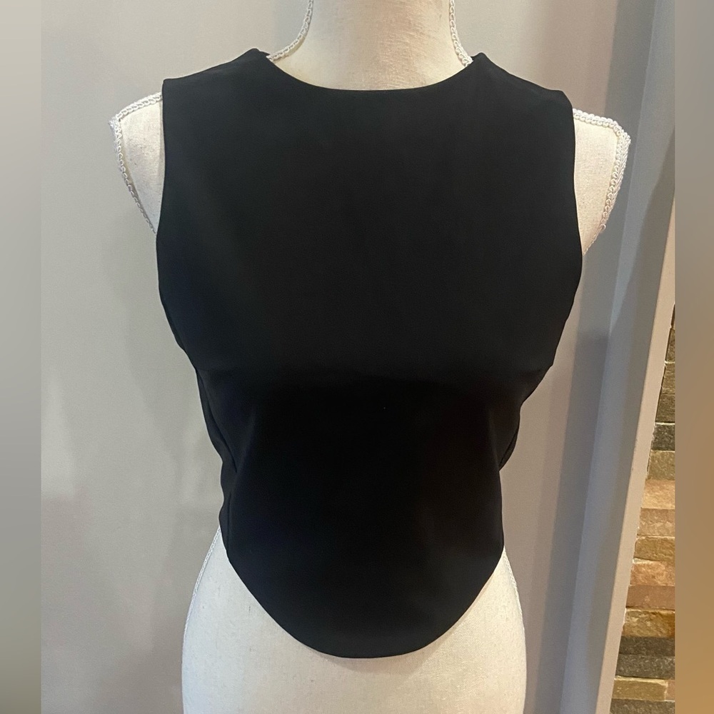 House of Harlow 1960 zip up tank